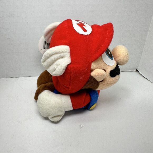 Nintendo Flying Mario Plush Bean Bag BDA N64 Video Game Plush Toy 6” Vintage - Picture 4 of 5